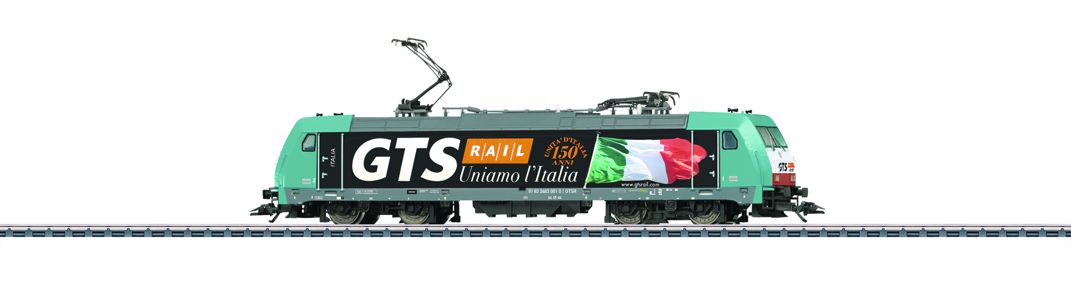 Marklin Loco El E Della Gts Rail Italia Livrea Con