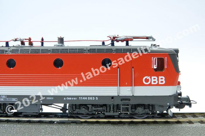 Piko Locomotiva Elettrica Obb Rh Livrea Rosso Con Fascia