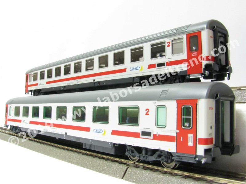 Acme Set Due Carrozze Fs Intercity Day Formato Da Una Cl