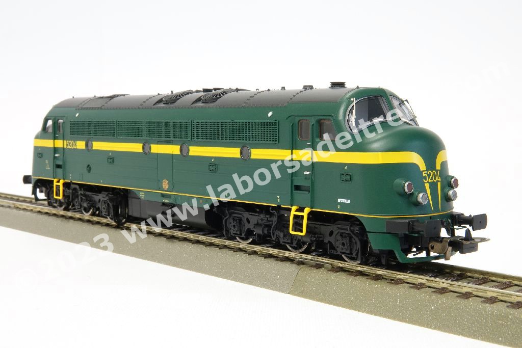 Piko - 52486 Locomotiva Diesel Pesante SNCB Serie 52 'Nohab' A Cinque ...