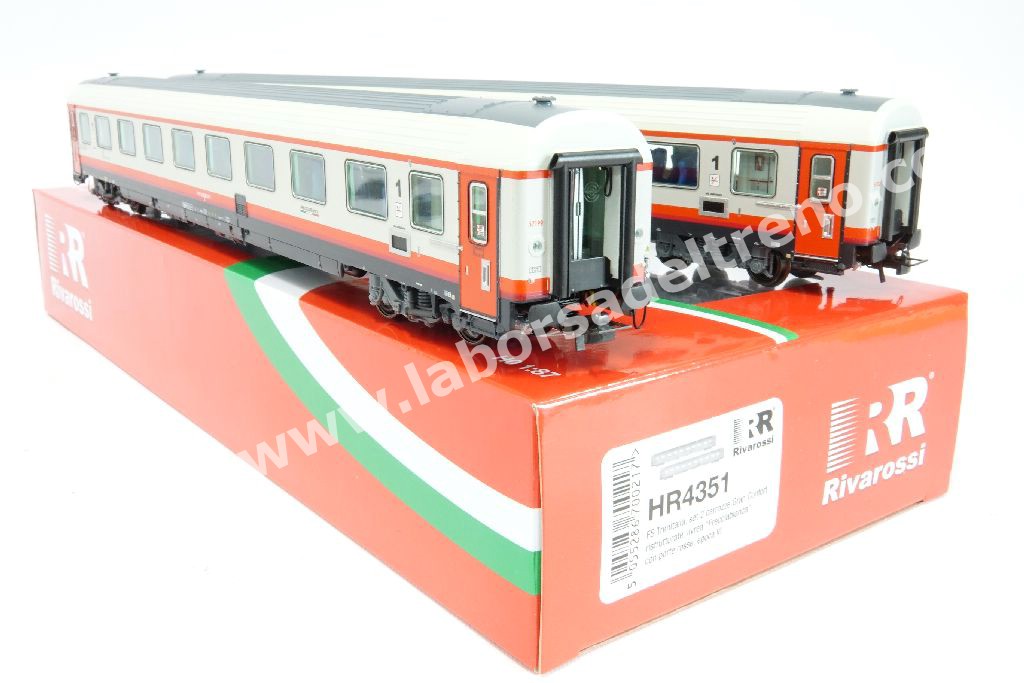 Rivarossi - HR4351 Coppia Carrozze A Salone FS Trenitalia Tipo Gran ...