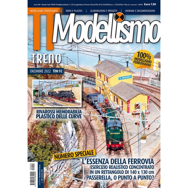 Duegi editrice - TTM-92 tuttoTreno Modellismo n. 92 - Dicembre 2022