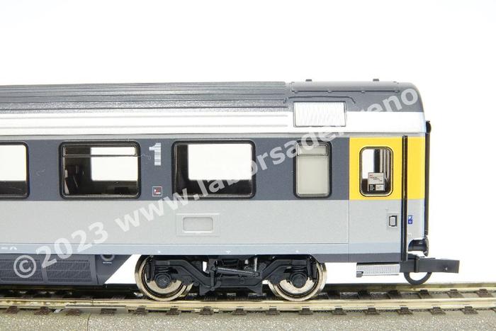 Roco 74023 Set 3 EC 7 Hamburg Chur SBB A Due Elementi Composto Da Una 1 Cl E Una 2 Cl