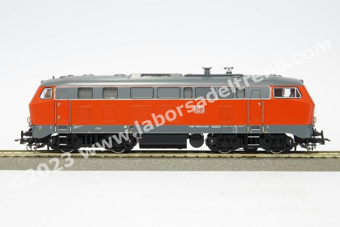 Roco - 70768 Locomotiva Diesel DB AG BR 218, Livrea Rossa Con Tetto ...