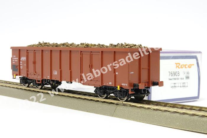 Wagon Marklin Écartement 1 - Tombereau à Ridelles Hautes D'occasion (Époque IV, Allemagne)