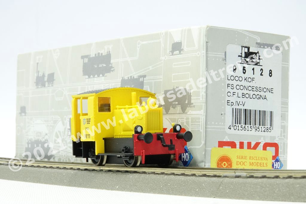 Piko - 95128 Loco diesel tipo Kof, concessione CFL Bologna, livrea 