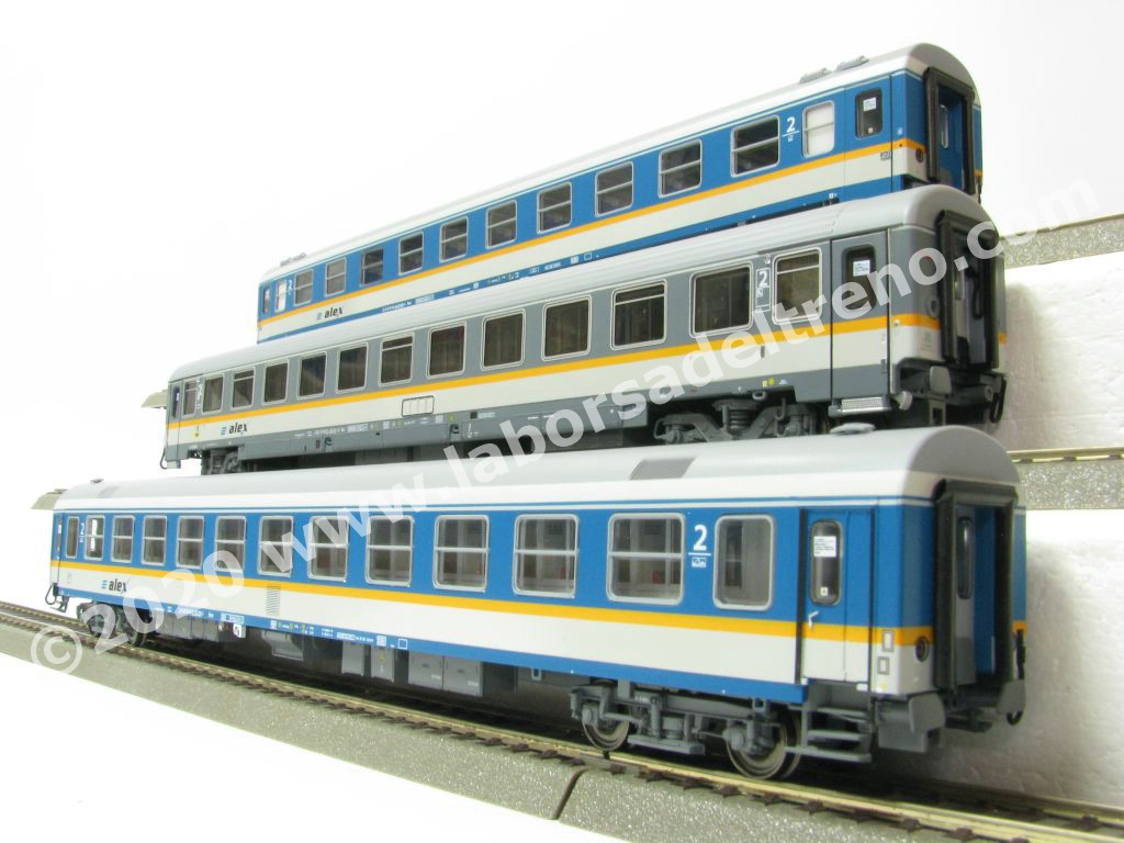 Acme - 55231 Set 2 'ALEX' Composta Da Una Carrozza Alex Tipo Z Ex FS In ...