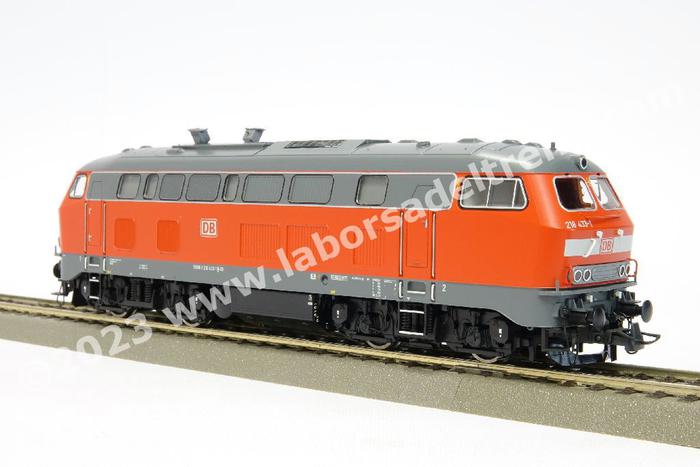 Roco - 70768 Locomotiva Diesel DB AG BR 218, Livrea Rossa Con Tetto ...